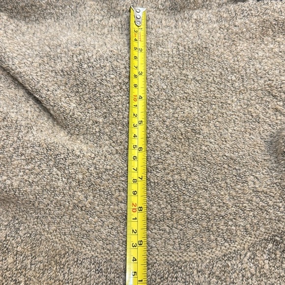 Leo & Nicole Tan Slouchy Coffey Side Ruched‎ Pullover, Cowl Neck Sweater 2XL NWT - Picture 8 of 11